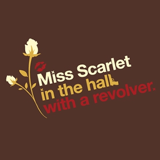 Miss Scarlet in the Hall with a Revolver
