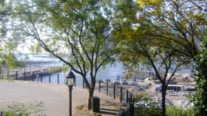 A view from the Brooklyn Promenade.