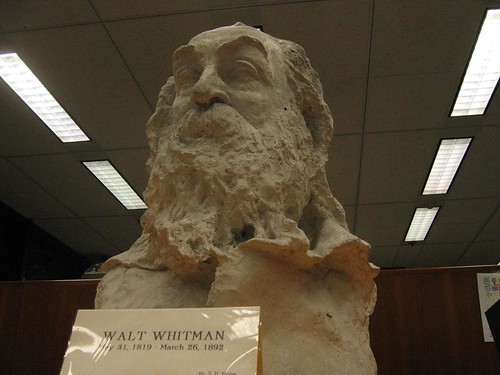 Walt Whitman's face