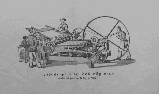 Lithographic Printing Press