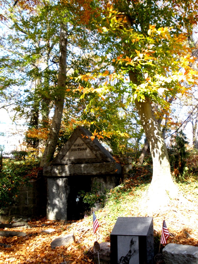 Whitman's grave: Camden, NJ - Harleigh Cemetary