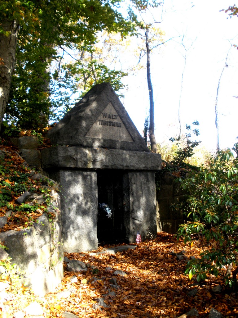 Whitman's grave site